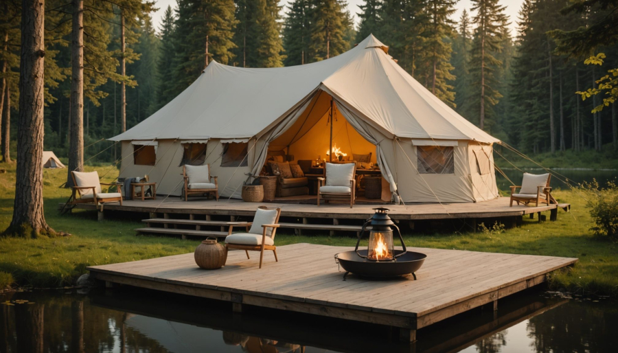 Jouw comfortabele campingvakantie: geniet van luxe en natuur